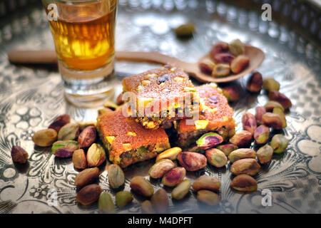 Variété de bonbons arabes du MiddlevEastern Banque D'Images