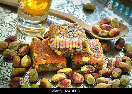 Variété de bonbons arabes du MiddlevEastern Banque D'Images