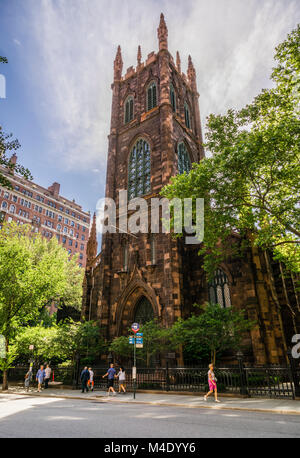 La première église presbytérienne Greenwich Village, Manhattan - New York, New York, USA Banque D'Images