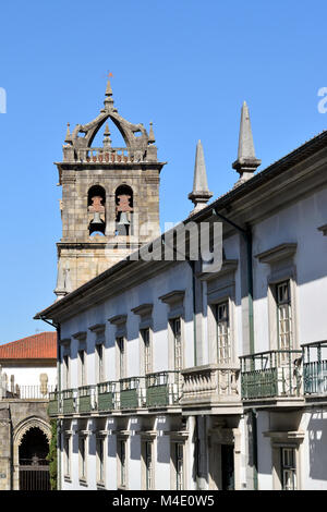 Clocher de la cathédrale de Braga Banque D'Images