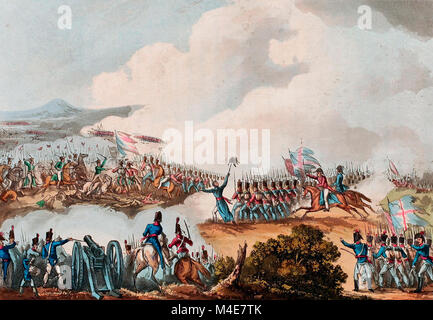 Bataille d'Albuera - 16 mai, 1811 Banque D'Images