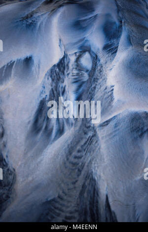 Abstract pattern in sand Banque D'Images