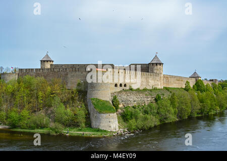 Dans la forteresse Ivangorod. Banque D'Images