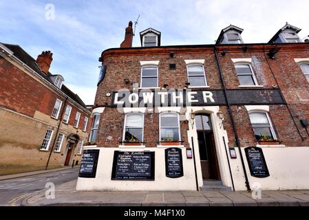 Le Lowther public house, rue Cumberland York North Yorkshire England uK Banque D'Images