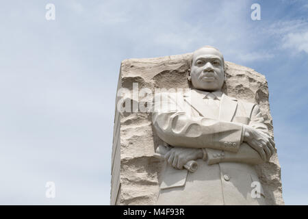 Martin Luther King memorial à DC Banque D'Images