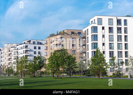 Logement moderne salon vu à Berlin, Allemagne Banque D'Images