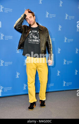 Berlin, Allemagne. 16 Février, 2018. Robert Pattinson pendant la 'Damsel' photocall à la 68e Festival International du Film de Berlin / Berlinale 2018 le 16 février 2018 à Berlin, Allemagne. Credit : Geisler-Fotopress/Alamy Live News Banque D'Images