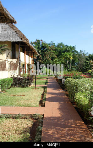 Maison de Vacances Resort, Zanzibar, Tanzanie Banque D'Images