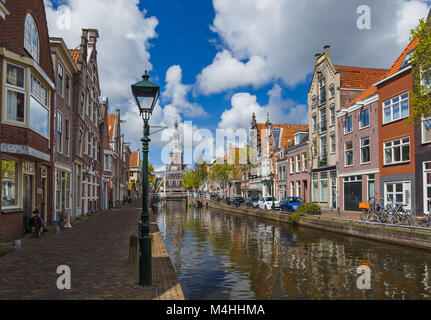 La ville d'Alkmaar - Pays Bas Banque D'Images