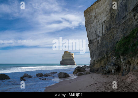 Les étapes de la plage de Gibsons la Great Ocean Road (Australie) Banque D'Images