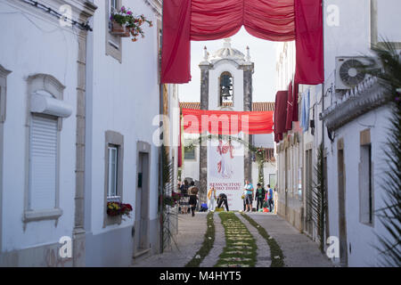 ALGARVE PORTUGAL SAO BRAS PROCESSION DE PÂQUES Banque D'Images