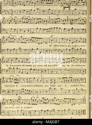 Cabinet d'apollon- ou les muses delight une collection de chansons en anglais et en italien, des cantates et duettes,mis en musique pour le clavecin, violon, flûte allemande, &c (1756) (14784328312) Banque D'Images