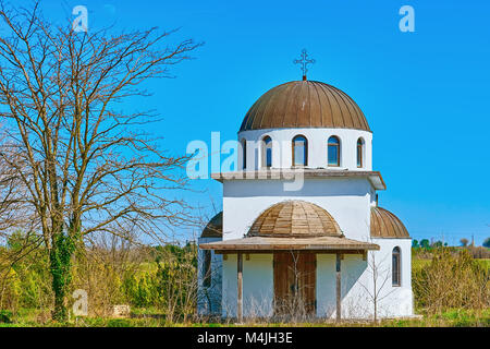 Église du Monastère abandonné Banque D'Images