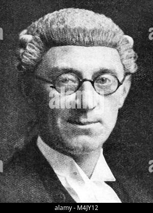 1940 Portrait de Norman Birkett QC (1883-1962) . Avocat, homme politique, pasteur et juge à Nuremberg procès Nazi -ancien député de Nottingham East Banque D'Images