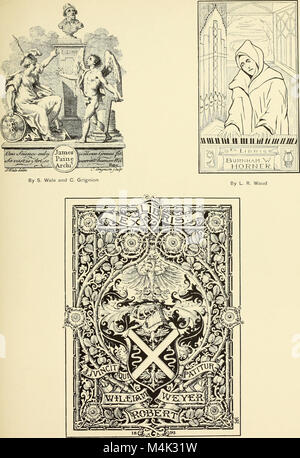 Artistes et graveurs de British and American book plates - un livre de référence pour la plaque et les collectionneurs d'impression de livres (1897) (14583755989) Banque D'Images