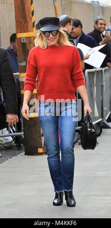 Kristen Bell arrive à l 'Jimmy Kimmel Live !" studios pour une apparition sur le spectacle mettant en vedette : Kristen Bell Où : Hollywood, California, United States Quand : 16 Jan 2018 Credit : WENN.com Banque D'Images