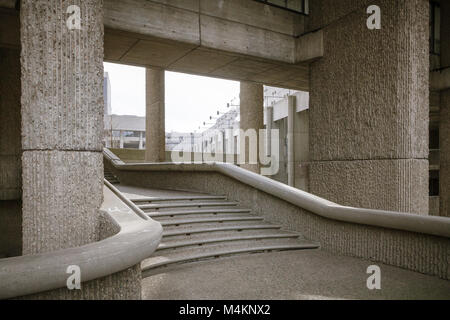 Le Centre de services gouvernementaux, Boston, Massachusetts, par Paul Rudolph, 1962-71. Banque D'Images