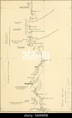 De Wanderjahren Naturforschers aus einer. Reisen und Forschungen in Afrika, Asien und Meist ornithologischen Altenbruchhausen Studien (1901) (20161379960) Banque D'Images