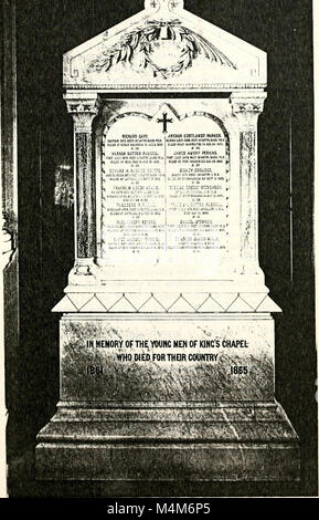 Annales de la chapelle du roi à partir de l'âge de la Nouvelle Angleterre puritaine de l'époque actuelle (1882) (14766103495) Banque D'Images