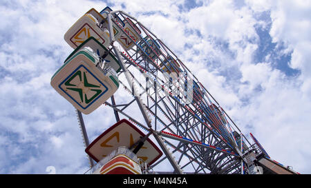 Grande roue de Virginia Beach, États-Unis Banque D'Images