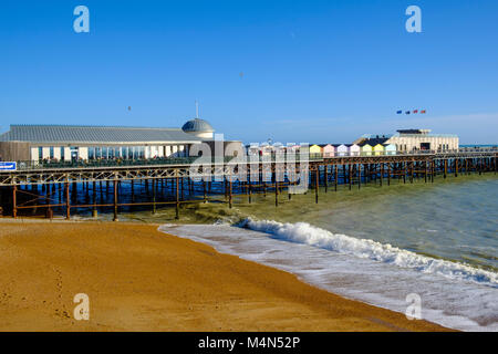 La Jetée de Hastings, East Sussex, UK Banque D'Images