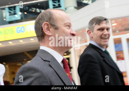 Birmingham, UK. Feb 17, 2018. Henry Bolton arrive à l'age pour crédit : Londonphotos UKIP/Alamy Live News Banque D'Images