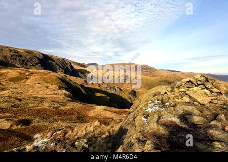 Saint Sunday Crag de Little Crag Hart Banque D'Images