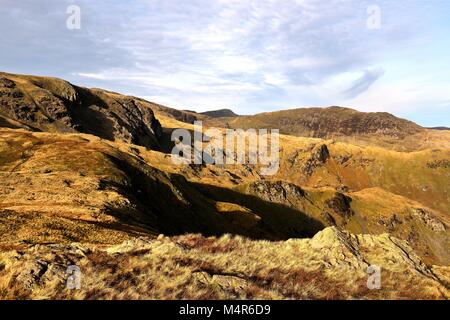 Saint Sunday Crag de Little Crag Hart Banque D'Images