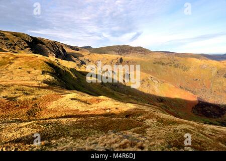 Saint Sunday Crag de Little Crag Hart Banque D'Images