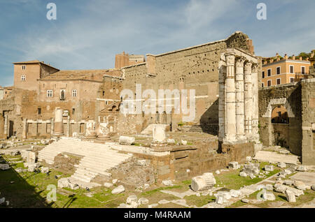 Voir forums impériaux de Rome, Italie Banque D'Images