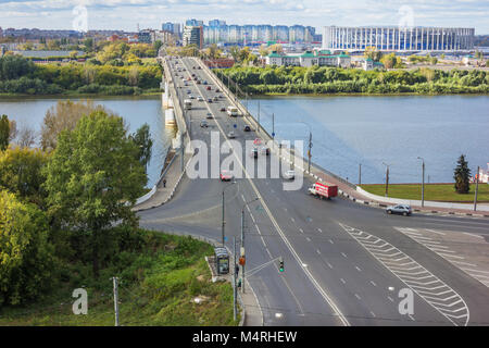 La Russie, Moscow - Sep 24, 2017 : Avis de pont Kanavinsky de dessus, plus vieux pont de ville Banque D'Images