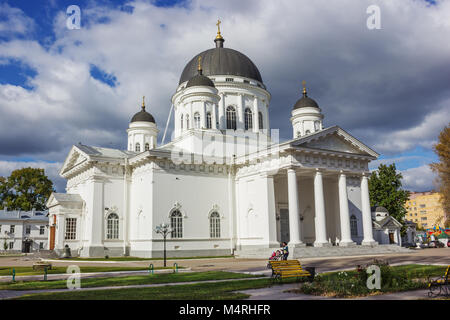 La Russie, MOSCOW - Sep 24, 2017 : vieille cathédrale Spassky juste, la construction a été terminée en 1822 Banque D'Images