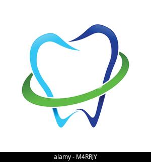 Protection dentaire Symbole Vecteur Conception Logo Graphique Illustration de Vecteur