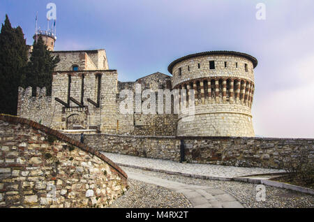 Castello di Brescia - Italie - Lombardie Banque D'Images