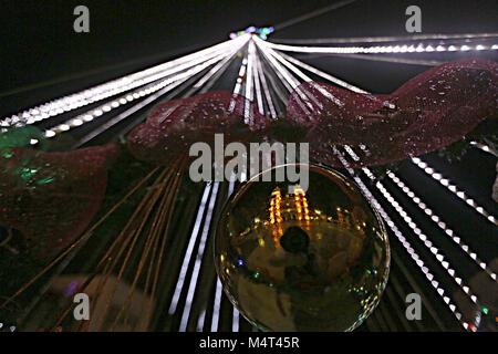 Maturin, Monagas, Venezuela. 24 Nov, 2014. Le 24 novembre 2014 . La Cathédrale de Notre Dame de Carmen est un temple catholique situé dans Matur'n, Monagas, état du Venezuela. Il est le plus grand et le mieux décoré église dans le pays, aussi par la hauteur de ses dômes, est considéré comme le deuxième plus élevé de l'Amérique latine précédé de la Basilique Notre Dame de Guadalupe à Mexico. Sa construction a débuté le 16 juillet 1959, précisément le jour de Nuestra Se''"ora del Carmen, et a été inauguré 22 ans plus tard, le 23 mai 1981. Matur'n, Monagas, État du Venezuela. Photo : Juan Carlos Hernandez (Crédit Banque D'Images