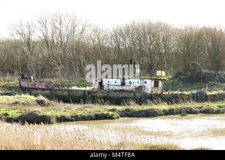 Wat Tyler & Pitsea Creek Banque D'Images