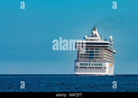 Paquebot de croisière de luxe en cours. Tour travel et des services de spa Banque D'Images