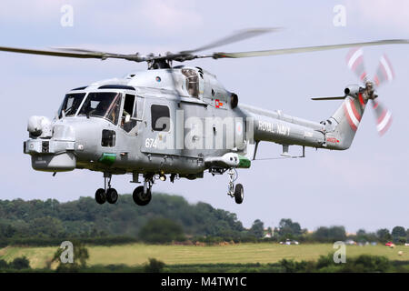 Royal Navy Lynx HMA8 Banque D'Images