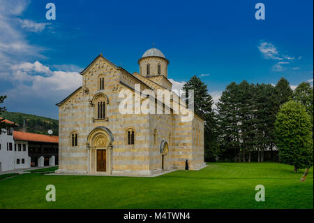 Monastère Visoki Dečani, Kosovo Banque D'Images