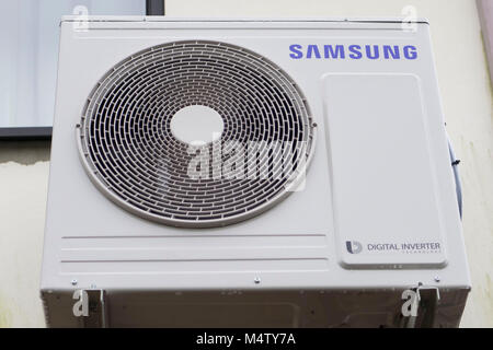 Samsung digital inverter pompe à chaleur. Banque D'Images