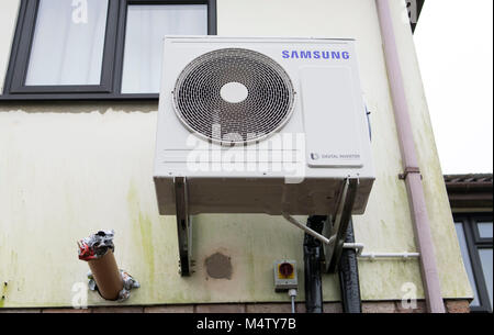 Samsung digital inverter pompe à chaleur. Banque D'Images