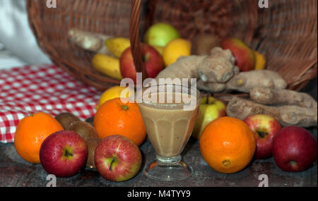 Dans un panier de fruits Banque D'Images