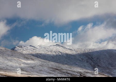 En Irlande, la neige montagnes Comeragh, comté de Waterford Février 2018 Banque D'Images