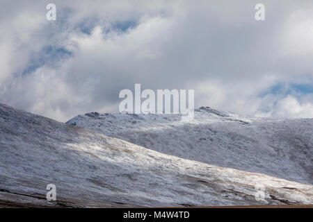 En Irlande, la neige montagnes Comeragh, comté de Waterford Février 2018 Banque D'Images