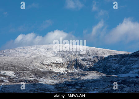 En Irlande, la neige montagnes Comeragh, comté de Waterford Février 2018 Banque D'Images