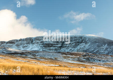 En Irlande, la neige montagnes Comeragh, comté de Waterford Février 2018 Banque D'Images