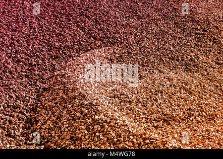 Pierre concassée, les mines à ciel ouvert Banque D'Images