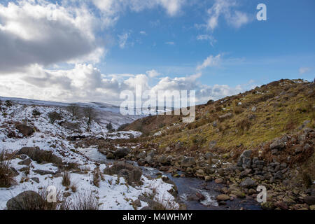 En hiver l'Irlande montagnes Comeragh, neige dans le comté de Waterford Banque D'Images