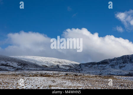 En hiver l'Irlande montagnes Comeragh, neige dans le comté de Waterford Banque D'Images