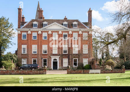 Welford Park country house, bien connu comme l'emplacement pour le Great British Bake Off TV show Banque D'Images